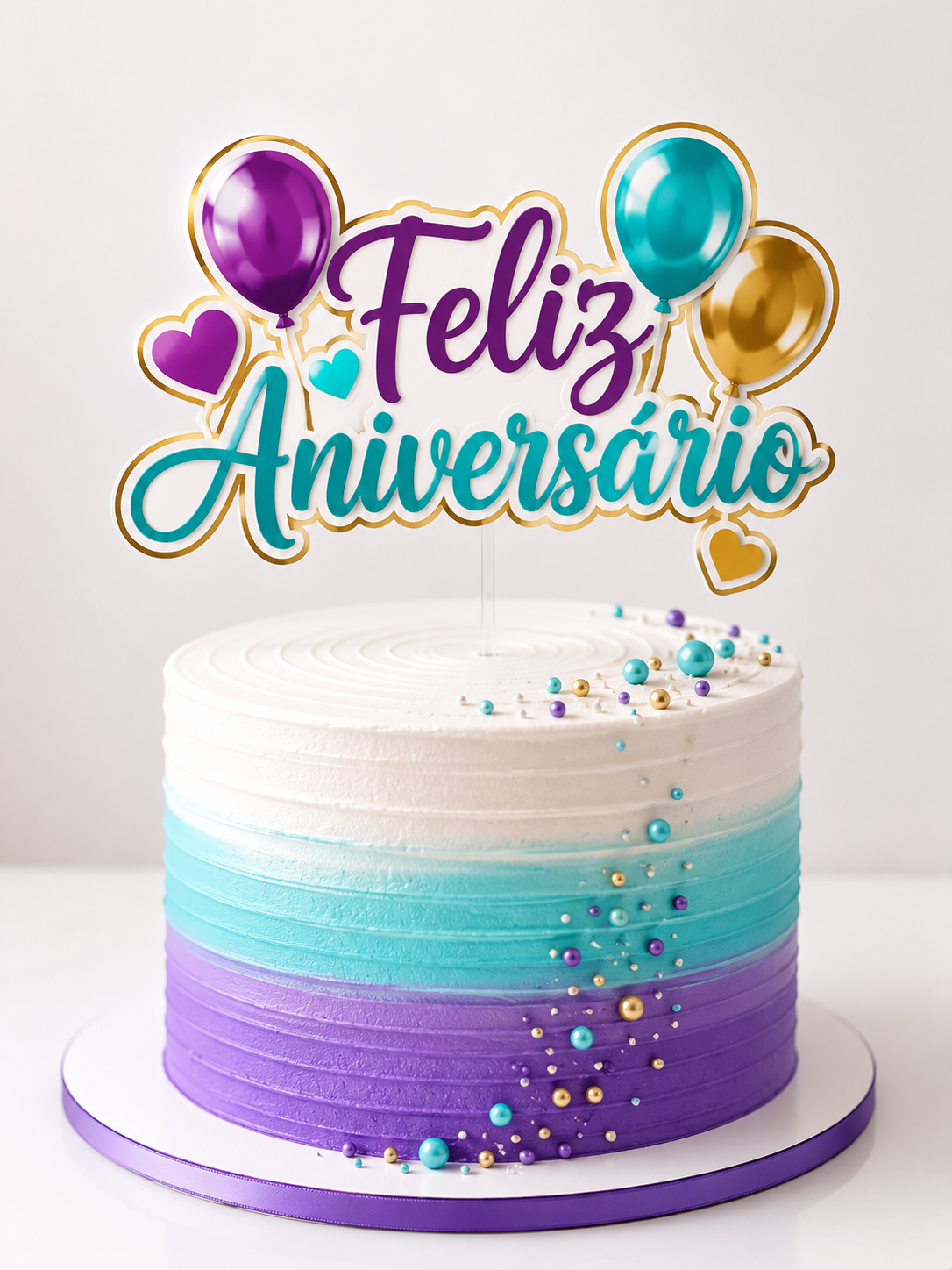 Topper de Bolo